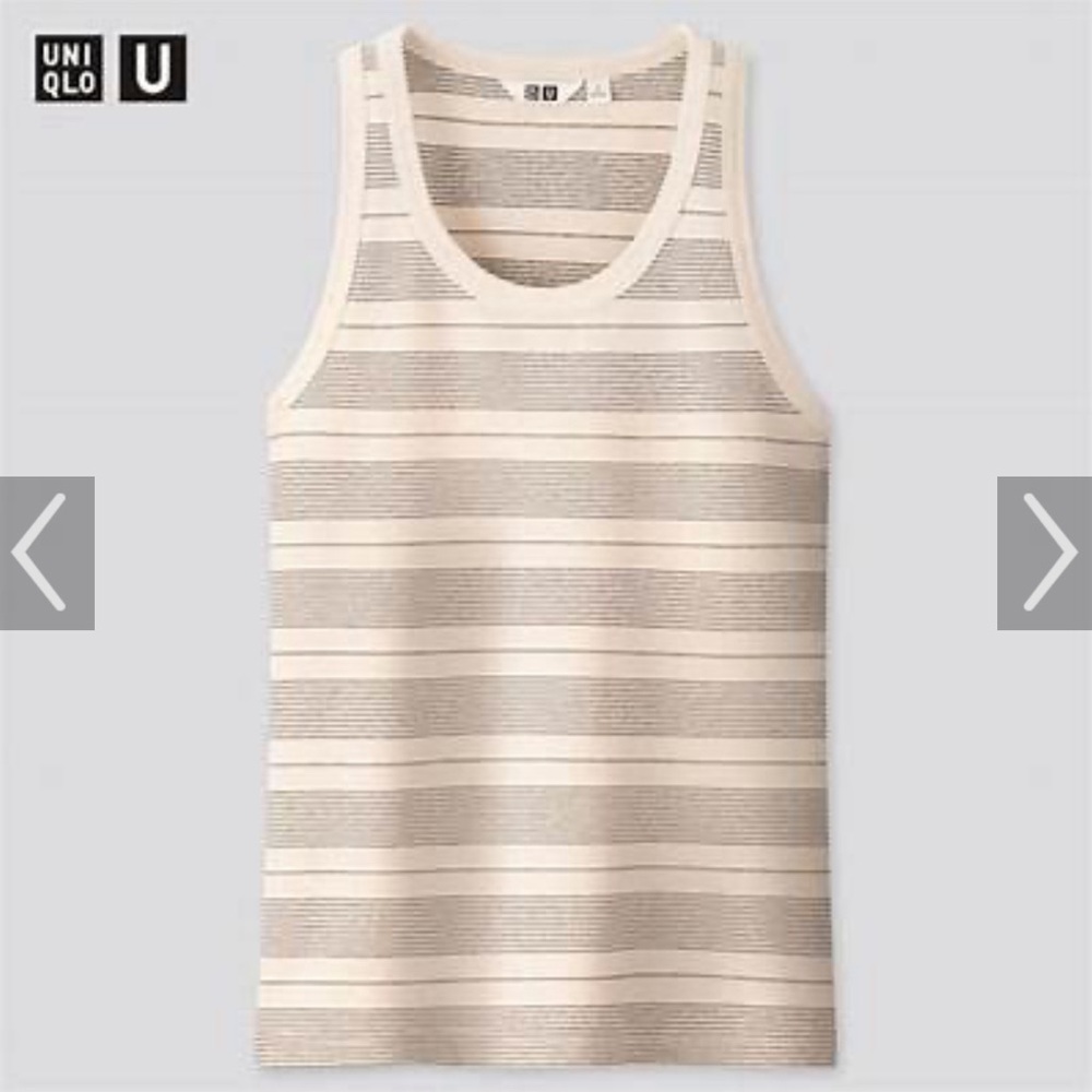 Uniqlo U cotton blend tank